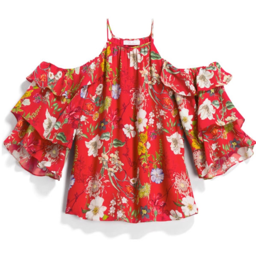 Parker Cold shoulder top